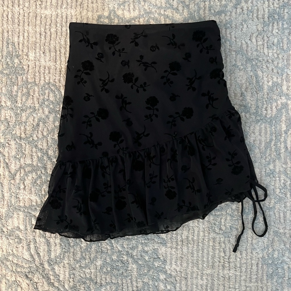 Black Mini Skirt